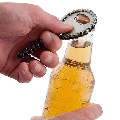 Bike Chain Bottle Opener Fuchsia Molly