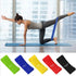 Flex And Stretch Set Of 5 Exercise Latex Bands Salmon Lucky
