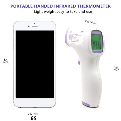 Real-Time Health Monitoring Kit with Forehead Thermometer &amp; Blood Pink Iolaus