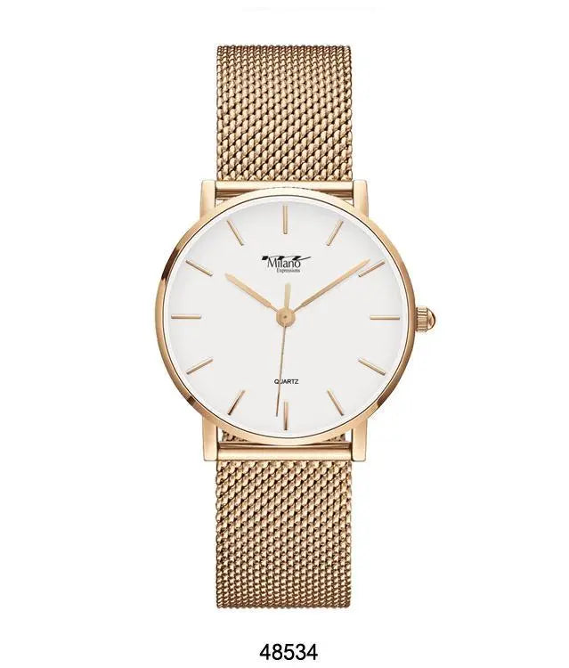 4853 - Mesh Band Watch Orchid Millie