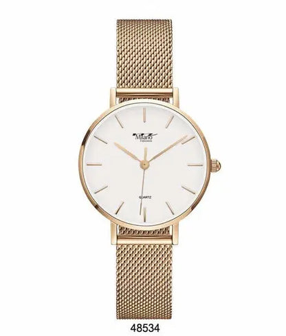 4853 - Mesh Band Watch Orchid Millie
