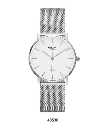4853 - Mesh Band Watch Orchid Millie