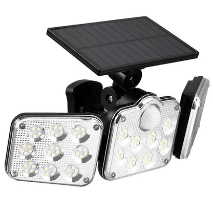 3 Adjustable Heads 270° Wide Angle Illumination Solar Lights Outdoor Pink Iolaus