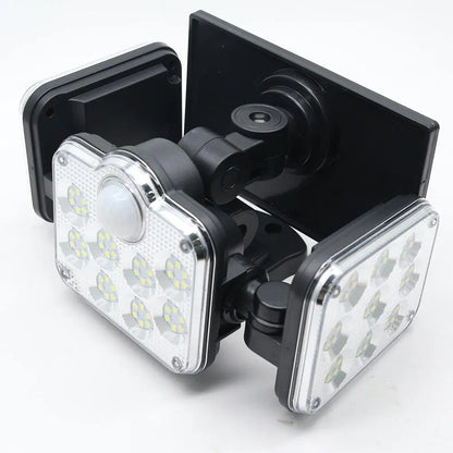 3 Adjustable Heads 270° Wide Angle Illumination Solar Lights Outdoor Pink Iolaus