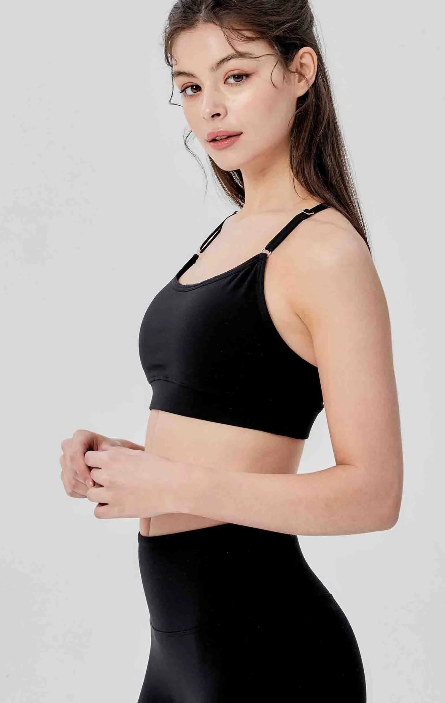 Luna Cloudlux Bra - Smoke Charcoal Lemon Molly