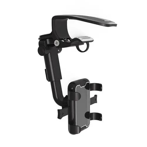 Sun Visor Chuck Car Mount Multifunctional Navigation Mount Rearview Crimson Medea