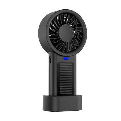 USB Mini Solar Charging Handheld Fan Crimson Medea