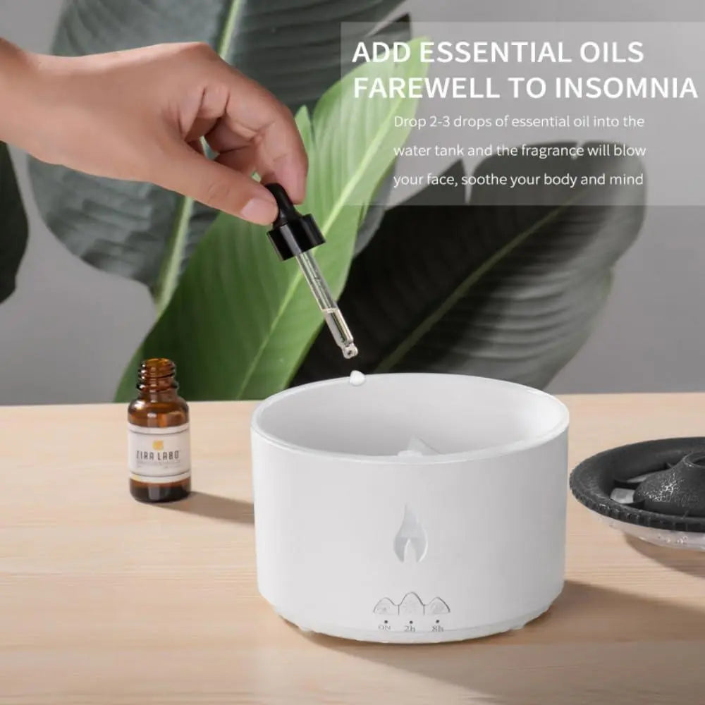 Volcano Diffuser for Essential Oils Aromatherapy Volcano Humidifier Periwinkle Eros