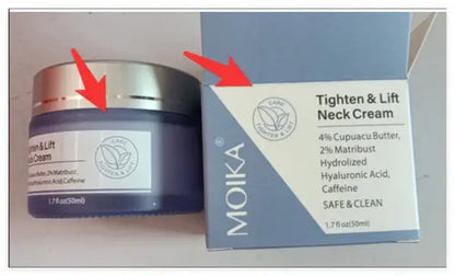 Neck Wrinkle Removal Cream Tightening Firming Fade Fine Lines Crimson Medea