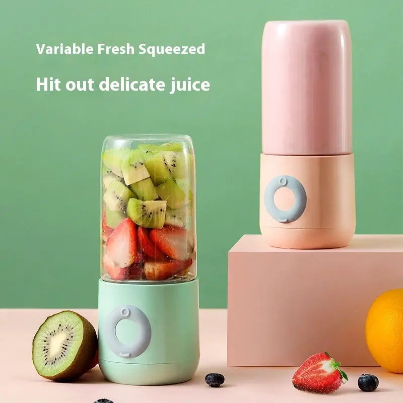 Portable Wireless Charging Mini Electric Juicer Crimson Medea