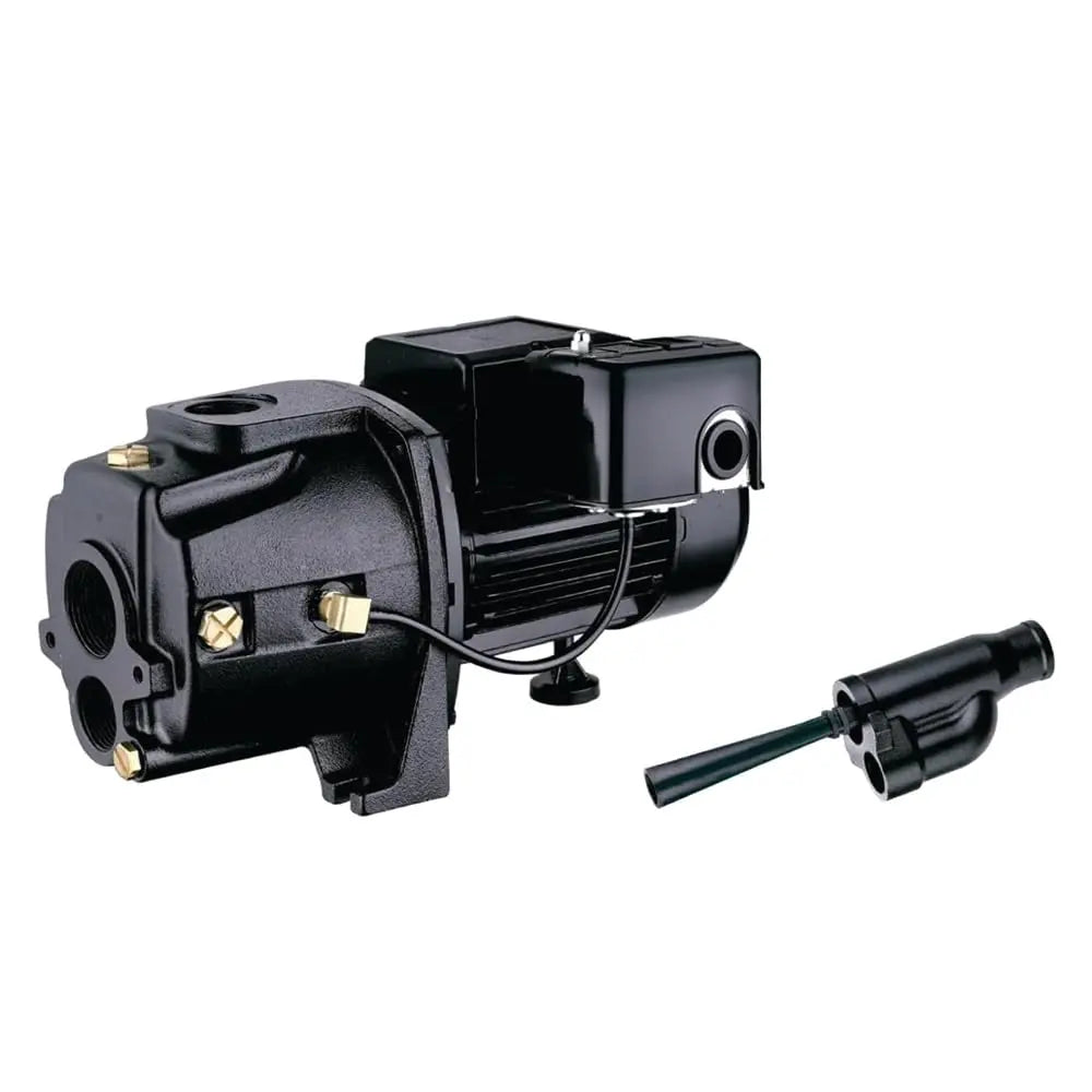 LIVEVIE Leo Pump Convertible Well Pump - Cast Iron, Dual Voltage Lemon Odysseus