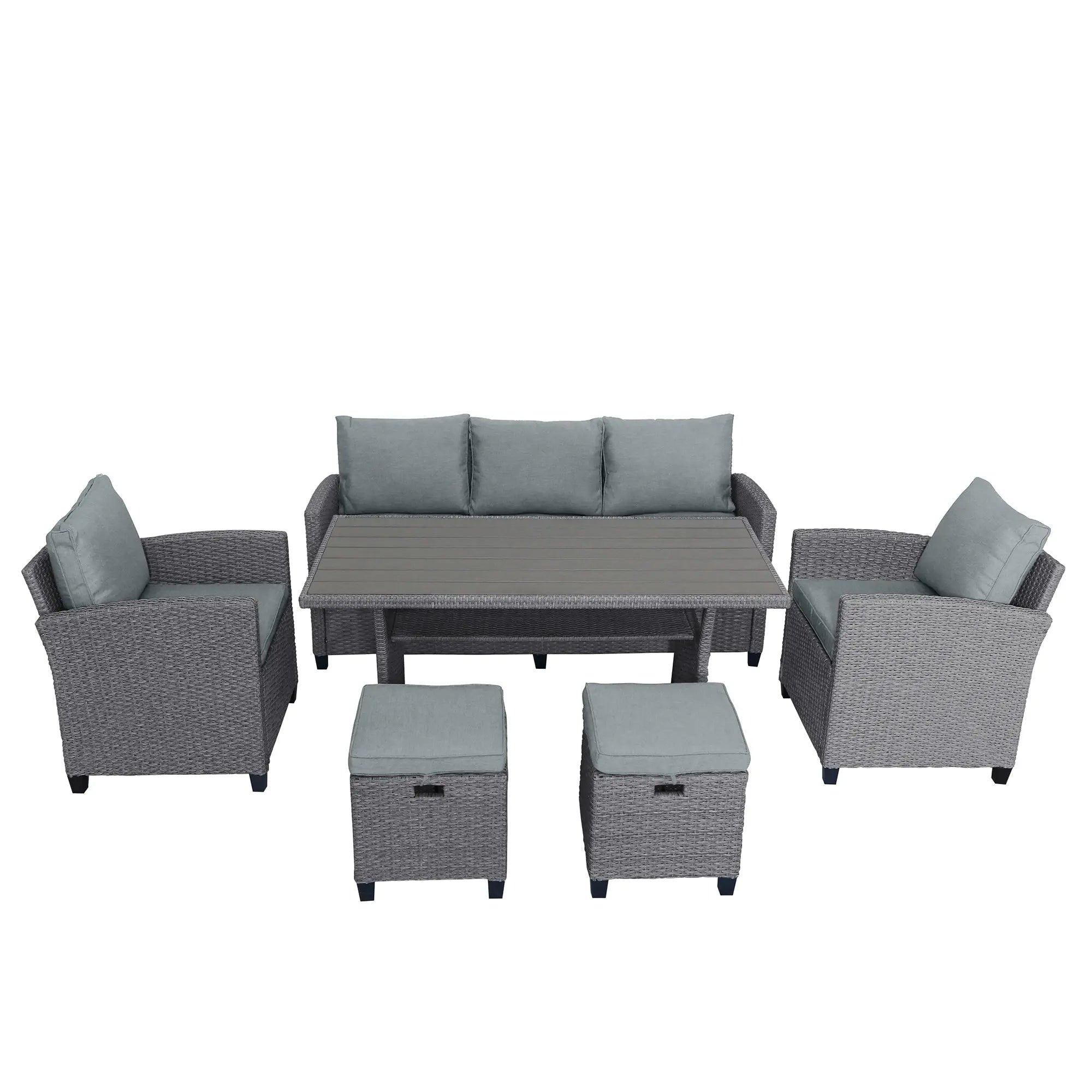 Outdoor Rattan Wicker Set