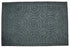 16" X 27" Gray Synthetic Fiber Abstract Outdoor Door Mat White Diomedes