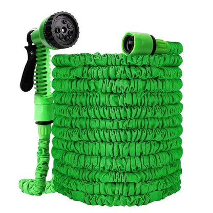 Expanding Expandable Flexible Garden Water Hose w Spray Nozzle 25, 50, Puce Gaia