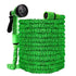 Expanding Expandable Flexible Garden Water Hose w Spray Nozzle 25, 50, Puce Gaia