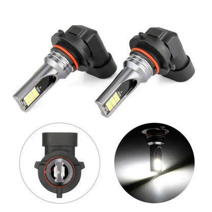 9005 9006 LED Headlights Kit Combo Bulbs 8000K High Low Beam Super Puce Gaia