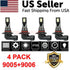 9005 9006 LED Headlights Kit Combo Bulbs 8000K High Low Beam Super Puce Gaia