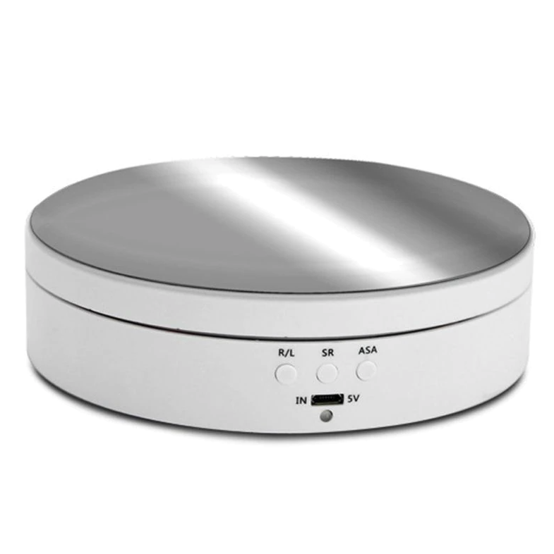 360° Electric Motorized Rotating Display Stand Jewelry Photography Puce Gaia
