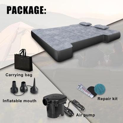 Truck Bed Air Mattress Inflatable Air Mattress For 5.5-5.8ft Short Truck Pickup Air Mattress For Camping Outdoor Bed Mattress For Travel Quick Inflation Mattress With Carry Bag Pink Lucy