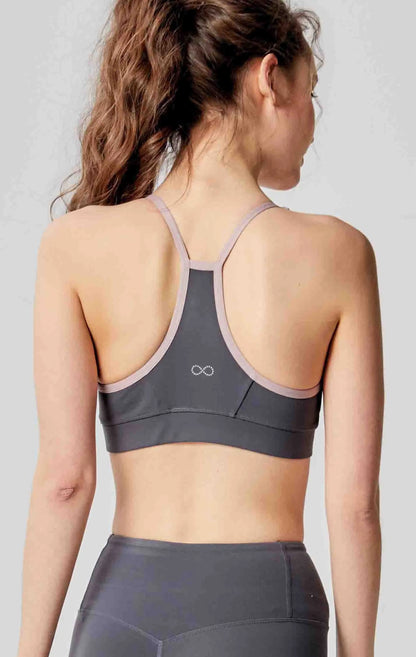Luna Cloudlux Bra - Smoke Charcoal Lemon Molly