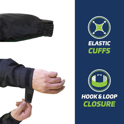 High Visibility Waterproof Bomber Jacket ANSI/ISEA 107-2015 Class 3 Level 2 …