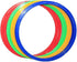 Speed Agility Circles for Trainers, Gyms, Athletics, 4 Assorted Lemon Odysseus