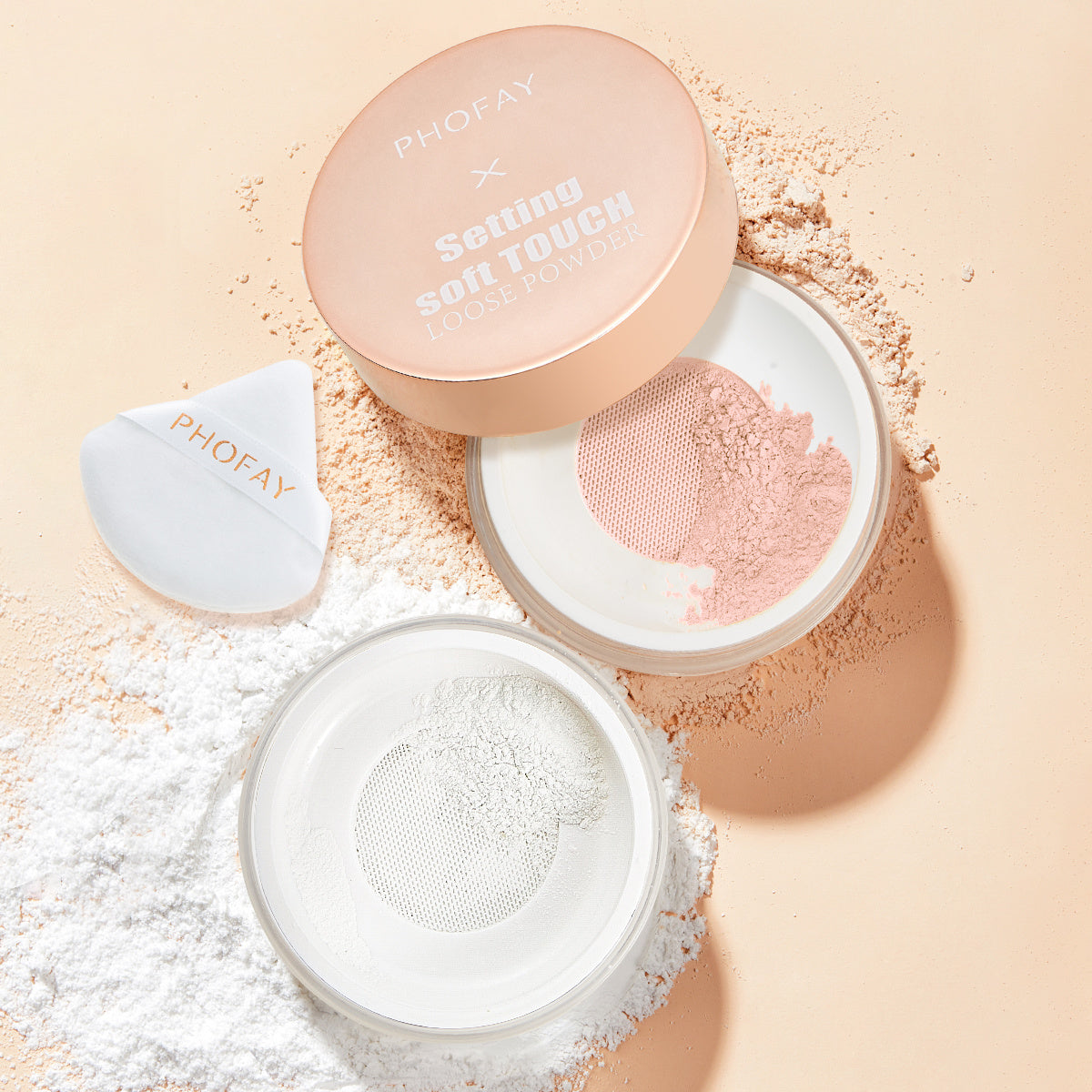 AdoreKart Setting Soft Touch Loose Powder Pink Lucy