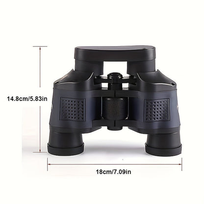 Binoculars For Adults High Power,60x60 With Low Light Night Vision Waterproof Binoculars Watching Outdoor Sports Concerts Binoculars For Bird Watching Professional Pink Lucy