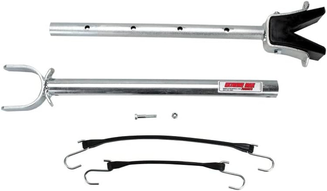 3005.3852 Straight Transom Saver with Roller Mount - 21&quot; to 31&quot;