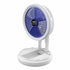 4 Speed Adjustable USB Charging Foldable Table Fan Maroon Asteria