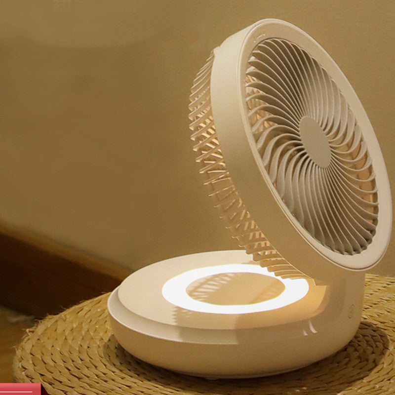 Wireless Suspended Air Circulation Fan USB Rechargeable Maroon Asteria