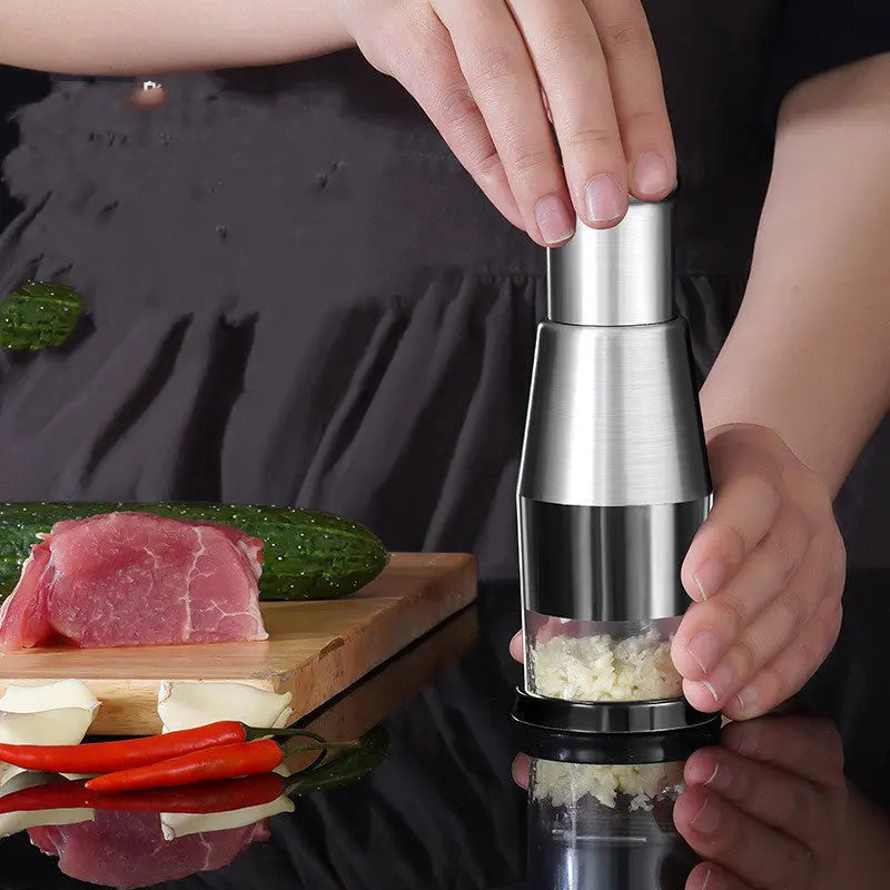 Garlic Crusher Onion Chopper Multipeler Vegetables Chopper Manual CJDropshipping