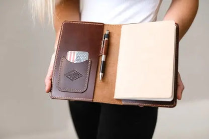 Leather Journal Olive Iolaus
