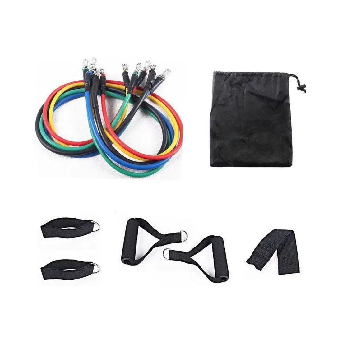 10 in 1 Unisex Home Fitness Bands Salmon Lucky