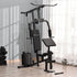 Soozier Multifunctional Home Strength Exercise Gym System Weight Taupe Shadow