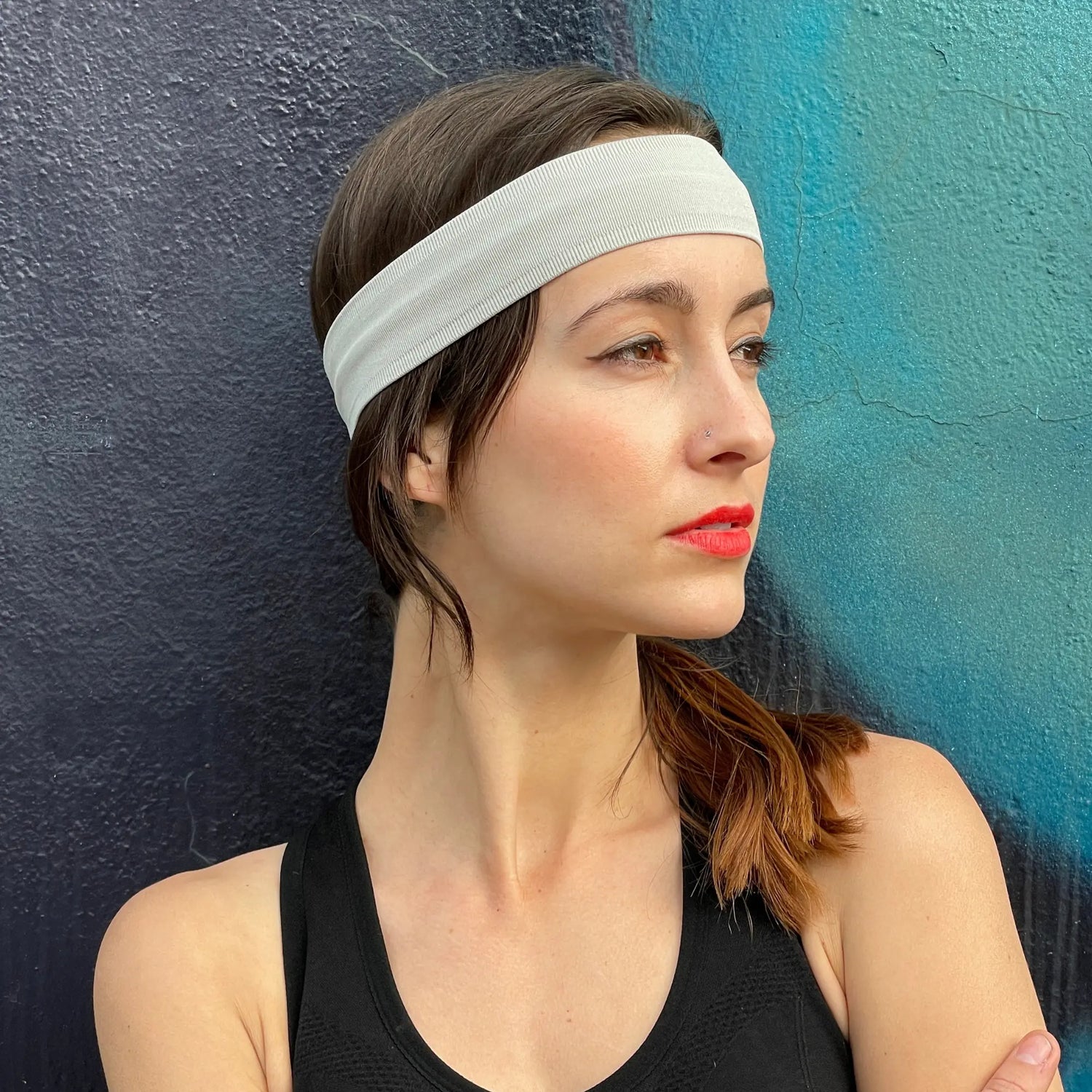 JupiterGear The Runner Sweat-Wicking Headband for Fitness and Sports Sky Iapetus
