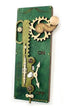 Single Rack & Pinion Switch Plate Green 8000E Red Sunflower