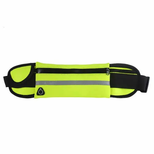 Velocity Water-Resistant Sports Running Belt and Fanny Pack for Outdoo Black Lavender