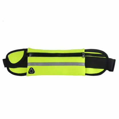 Velocity Water-Resistant Sports Running Belt and Fanny Pack for Outdoo Black Lavender