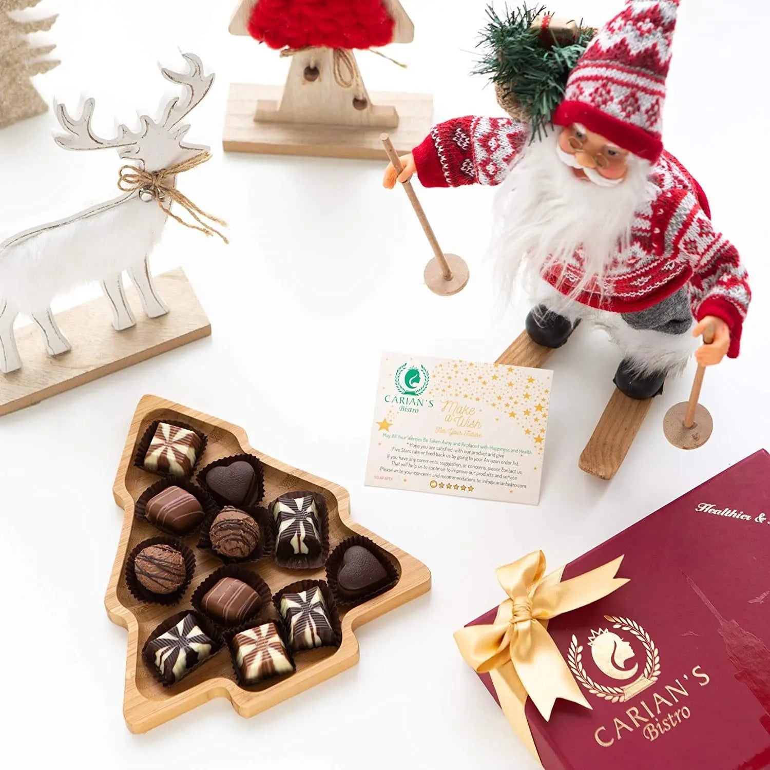 Bistro Chocolate Box Luxury Selection Maroon Clymene