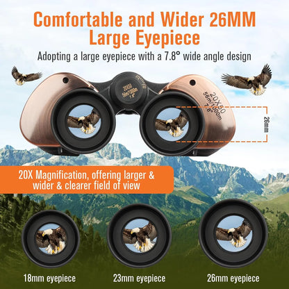 20X50Mm Easy Focus Binoculars