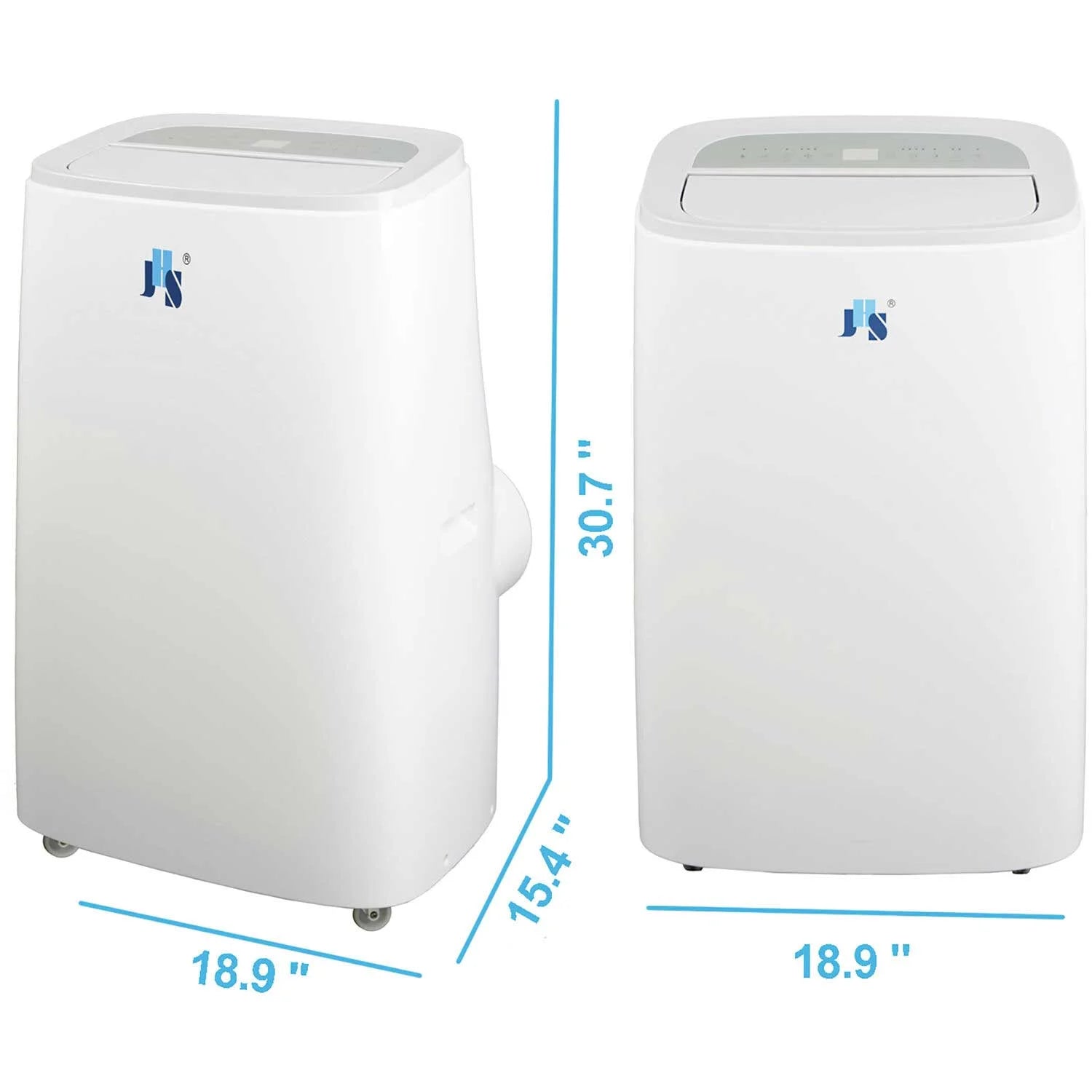 10,800 BTU (15,000 BTU ASHRAE) 115V Portable Air Conditioner with Remote, Rooms up to 550 Sq Ft, A020A-10KR