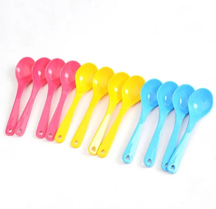 Baby Toddler Feeding Spoons Crimson Medea