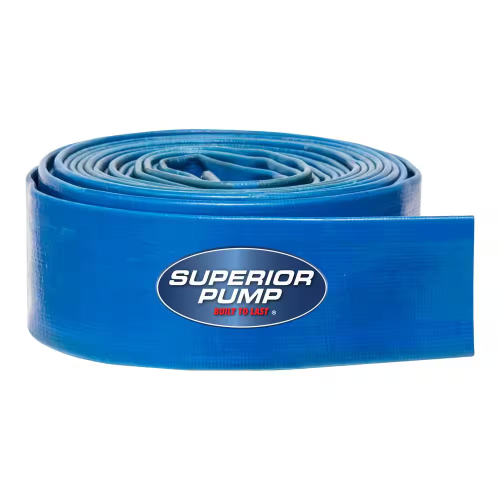 2 In. X 25 Ft. Lay-Flat Discharge Hose Kit