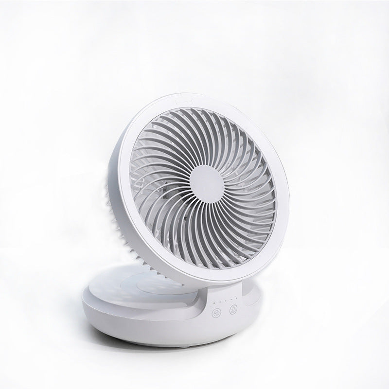 Wireless Suspended Air Circulation Fan USB Rechargeable Maroon Asteria