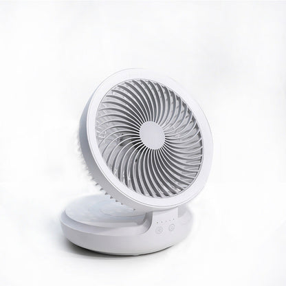 Wireless Suspended Air Circulation Fan USB Rechargeable Maroon Asteria
