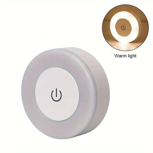 Versatile LED Touch Night Light for Home Decor Champagne Apollo