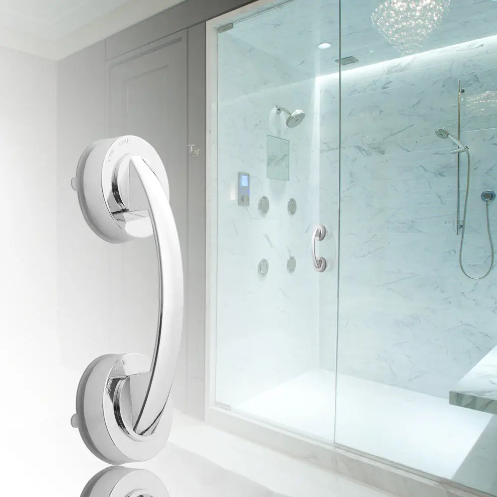 Suction Cup Grab Bar Handle Strong Sucker Teal Simba