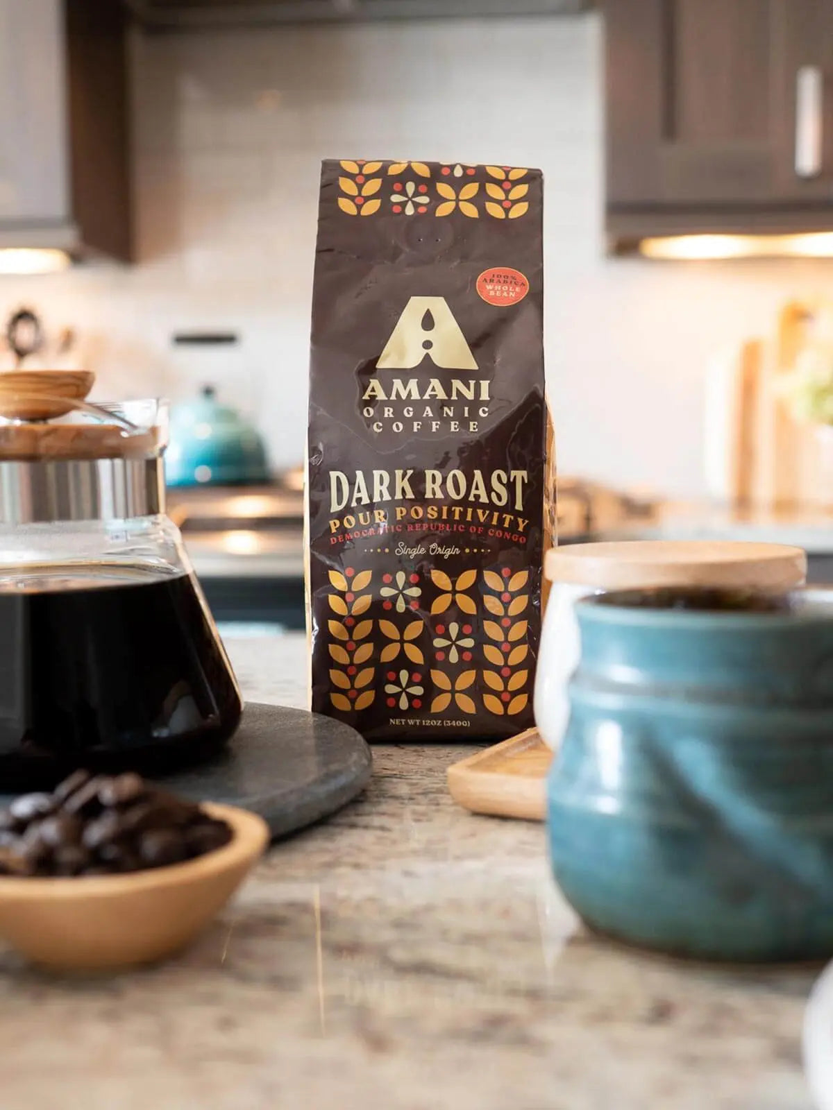 Dark Roast Single Origin Organic Coffee Fuchsia Hades