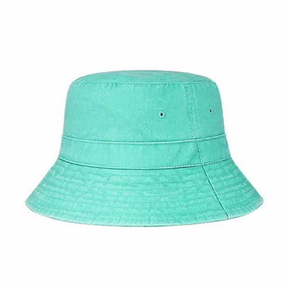 Classic Washed Cotton Bucket Hat Crimson Hector